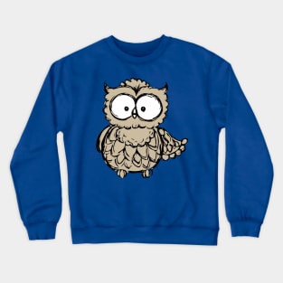 Cute hand drawn owl Crewneck Sweatshirt